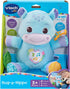 Blue VTech Baby Hug-a-Hippo Musical Plush Toy - Interactive Cuddle Buddy