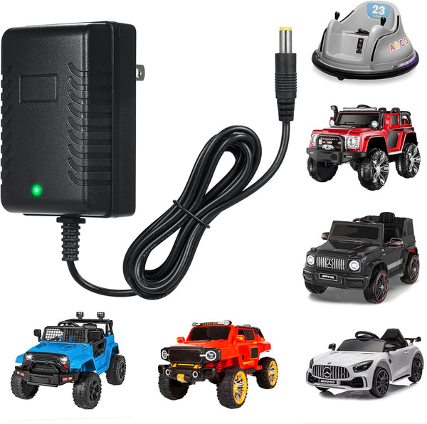 12V Kids Charger for Ride On Toys Car, 12V Ride-on SUV Battery Charger, Universal Charger