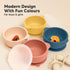 2-Pack KeaBabies Baby Bowls with Suctions, Lids - Silicone Toddler Suction Bowls for Baby Boy, Girl, Kids, Food Grade