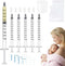Aoaodbu Colostrum Collector Kit Include 100pcs 1ml Sealed Breast Milk Collector No Needle