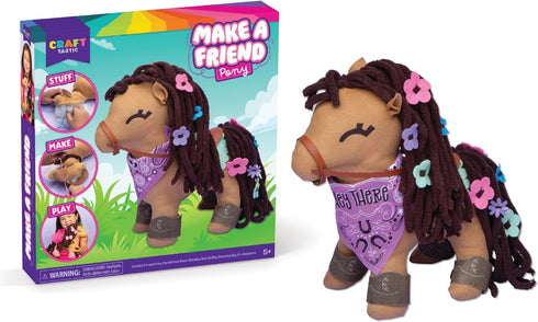Craft- Tastic - Make a Friend Pony - Mini Sewing Kit, Arts