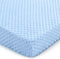 Entisn Baby Crib Sheets, 28 x 52 Inch Minky Dot Fitted Crib