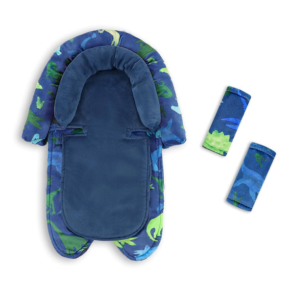 Baby Car Seat Head Support with Extra Headrest, 2-in-1 Babybody Supports with