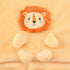 Baby Blanket, Foldable Lion Shape Plush Blanket, Super Soft Warm Breathable Receiving Blankets Newborn Nursery Swaddle