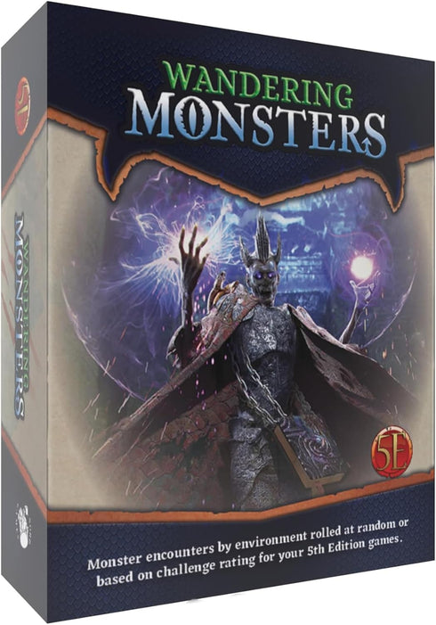 Wandering Monsters Boxed Set - 5e RPG Storytelling Cards, 300 Tarot Sized Cards