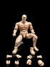 Lmzauet 1/12 Scale Action Figures Custom Muscle Male Figure Body