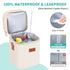 Pack, 4 9 PIIOSER Baby Bottle Tote Bag with Ice Fits Baby Bottles Up to Ounce, Small Insulated Breastmilk Cooler Travel