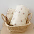 BuLuTu Toddler Blanket Muslin Cotton Baby Blanket Soft Nursery Bed Blankets Shabby