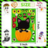 32PCS Halloween Stickers for Kids, Make a Face Stickers, Jack-O-Lantern Cute Arts and Crafts