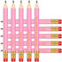 50Pcs Baby Shower Pre-sharpened Half Pencils with Erasers, 4 Inches, for Baby Shower Games