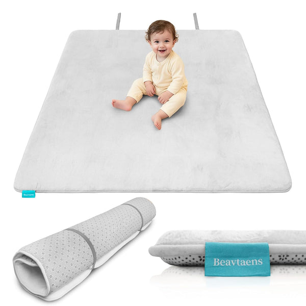 Thickened Baby Play Mat for Floor, 50x50 Foam Playpen Mat, Easy to