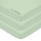 American Baby Company 3 Pack 100% Natural Cotton Fitted Mini Crib Sheets