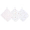aden + anais Essentials Washcloth 3-Pack, Super Soft 100% Cotton Muslin, Gentle