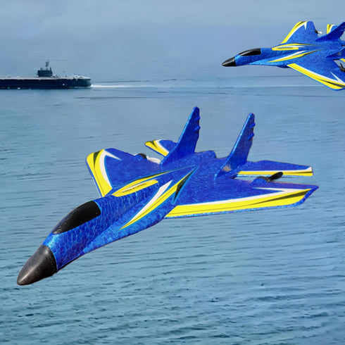 Vecktodisy RTF,2 Remote Control Airplane for Kids,RC Airlane Channels RC Plane with Gyro, Durable EPP Foam RC Jet Toys