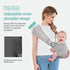 bebless Cozy 0-36 Baby Carrier - Ergonomic, and Lightweight Carrier for Months, Effortless to Put On, Ideal