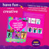 Craftelle 8 9 10 11 12 8-10 Light-up Unicorn Fairy & Mermaid Lanterns Craft Kit Valentines Day Craft Kits for Year Old