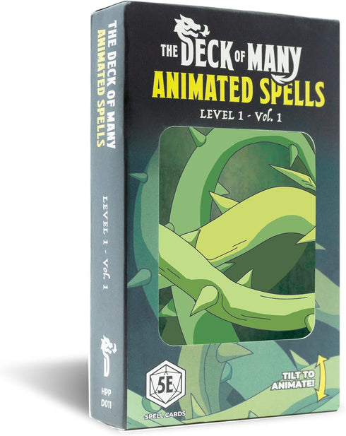 Hit Point Press Animated Spells: Level 1, A-F for Tabletop RPGs and Gaming Sessions.