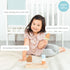 1 Pearhead Wooden Stacking Toy Ice Cream Mix & Match Pretend Play Food, FSC-Certified, Montessori Toy Develops Fine