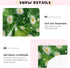 Pigsaly 27x39 Inch Crib Sheets Watercolor White Daisies Green Baby Sheet for Standard Crib Mattress Boys Girls Toddler