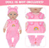 Backpack 14-18 Inch Set 2 3 4 5 Baby Doll Clothes with Carrier for Doll,Reborn Baby Dolls Accessories with Bottles