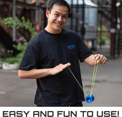 CHEATCODE Offset Yoyo by Brandon Vu | Master Fingerspin Tricks | A Responsive & Unresponsive Yo-yo for Kids, Teens