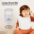 8-Pack Baby Bibs for Boys, Girls - Pullover Bibs for Baby Girl, Baby Boy, Baby Bandana Bibs for Drooling and Teething