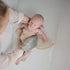 mushie Baby Bath Mitt, Organic Cotton, Pack of 2 in Baby Blue