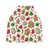 foixnub Baby Car Seat Canopy Covers Gingerbread Man Candy Cane Christmas Cookies Nursing