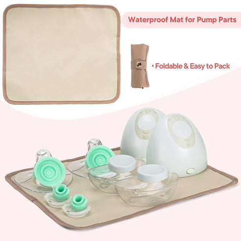 Pack 6 9 Fasrom Wearable Breast Pump Carrying Case Bundle with Breast Milk Cooler Travel with Ice Fits Tall Baby Bottle