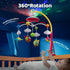 108 BOBXIN Baby Mobile for Crib, Crib Mobile with Projector and Melodies Music, Crib Toys with Remote Control
