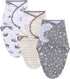 LAT Swaddle Blanket with zip Baby Girl Boy-Easy Adjustable 3 Pack Infant