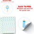 Coperbri 240 Oh Baby Welcome Home Blue Theme Decor for Toddler Birthday Party Decorations Pregnancy Announcement