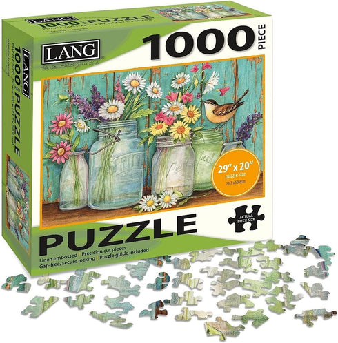 LANG Mason Flowers 1000 Piece Puzzle - 5038018