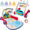 Cuterabit Baby Gym Play Mat & Baby Walker, Baby Activity Center with Music