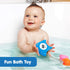 Elepho eFloat Digital Baby Thermometer - Waterproof Device for Bathtub, Monitors Water & Room Temperature (Blue)