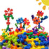 RAINBOW TOYFROG Star Flex STEM Building Toys - 70 Connector Blocks for Kids with Tote, Kindergarten & Preschool Table