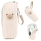 Nuiorfty Insulated Baby Bottle Bag with Adorable Bear Embroidery - Breastmilk Cooler Travel