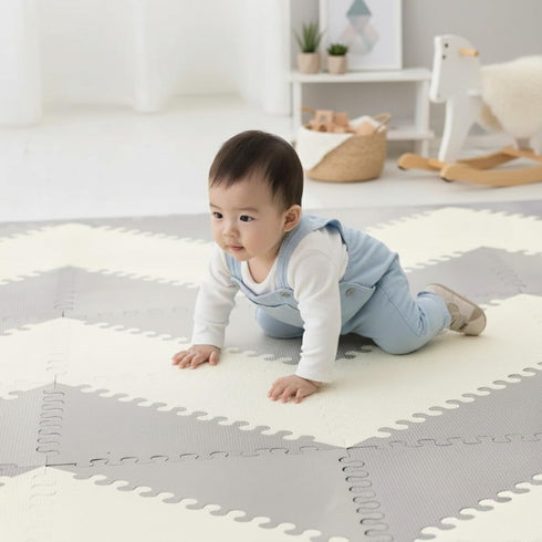 Little fun times Play Mat for Baby Large 72 Pieces, Assembled Total