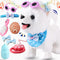 Ylpaprm Samoyed Walking Barking Toy Dog Puppy Toy for Girl Licking Doggy with