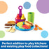 Learning Resources New Sprouts Cookout! - 19 Pieces Barbecue Set for Pretend Play Food for Toddlers 18+ Months