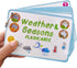 Weather & Seasons Flashcards, Educational Learning Toys for Toddlers, Kindergarten Supplies