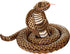 67Inch Cobra Plush Stuffed Animal Snake, Realistic King Cobra Plush Toy for Halloween Costume and Party Pranks