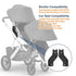 UTNVBTR V2, V3 V2, 1 Set Upper Adapter Accessories Compatible with UPPAbaby Vista, Vista and Vista Strollers Secure Fit