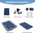 Set 4 2-in-1 Costzon Inflatable Toddler Travel Bed, Kids Air Mattress w/Electric Pump, Sides Safety Bumper