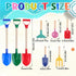 13 Pack Set 3-10 Beach Bucket Shovels Toys for Kids,Collapsible Beach Sand Toys Beach Pails and Shovels for Toddlers