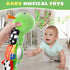 AWOTOY 6-12 0-3-6 Tummy Baby Toys Months Music Caterpillar,Stuffed Animals Infant Toys Months,Teething Sensory Toys