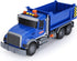 haomsj Big Dump Truck Toy Light Up & Moveable Lifting Back Garbage