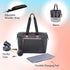 Dikaslon Diaper Bag Tote with Pacifier Case and Changing Pad, Large Travel Diaper Tote for Mom and Dad, Multifunction