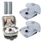 Car Seat Potty Training Protector Set, 2 Pack Waterproof Piddle Pad for