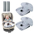 Car Seat Potty Training Protector Set, 2 Pack Waterproof Piddle Pad for
